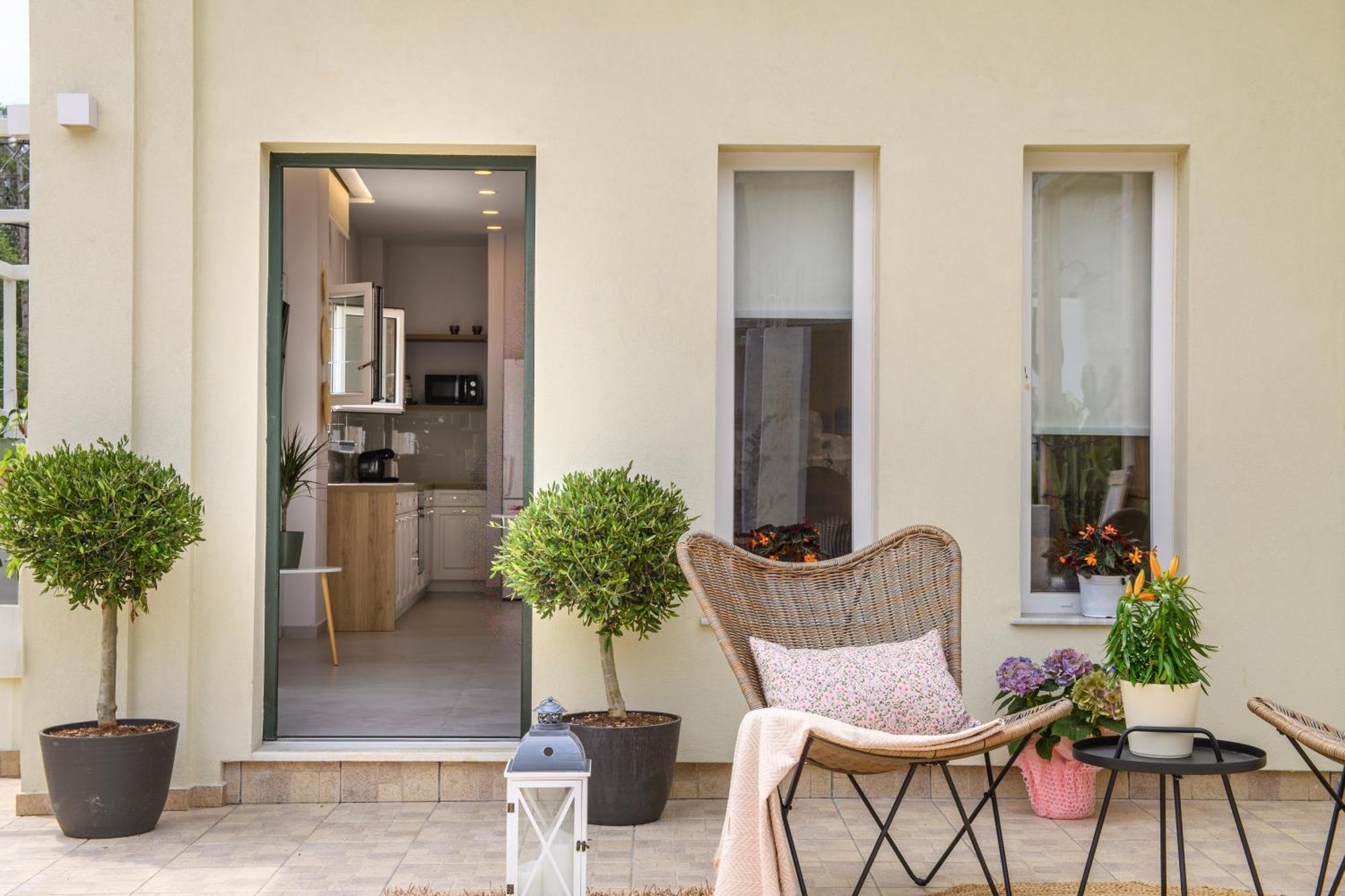 Korina Apart Hotel Kavos Ngoại thất bức ảnh