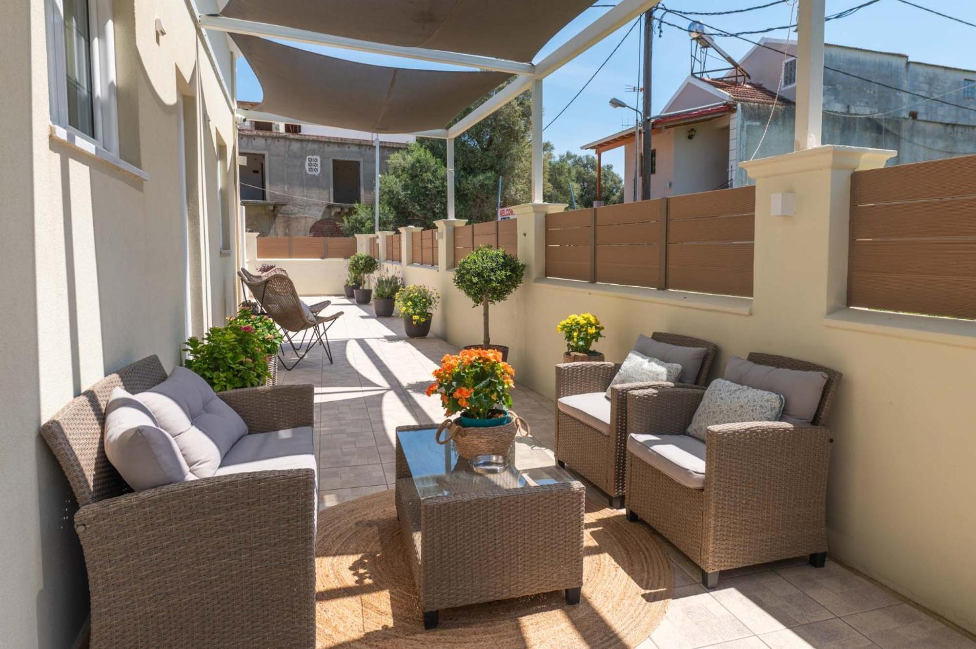 Korina Apart Hotel Kavos Ngoại thất bức ảnh
