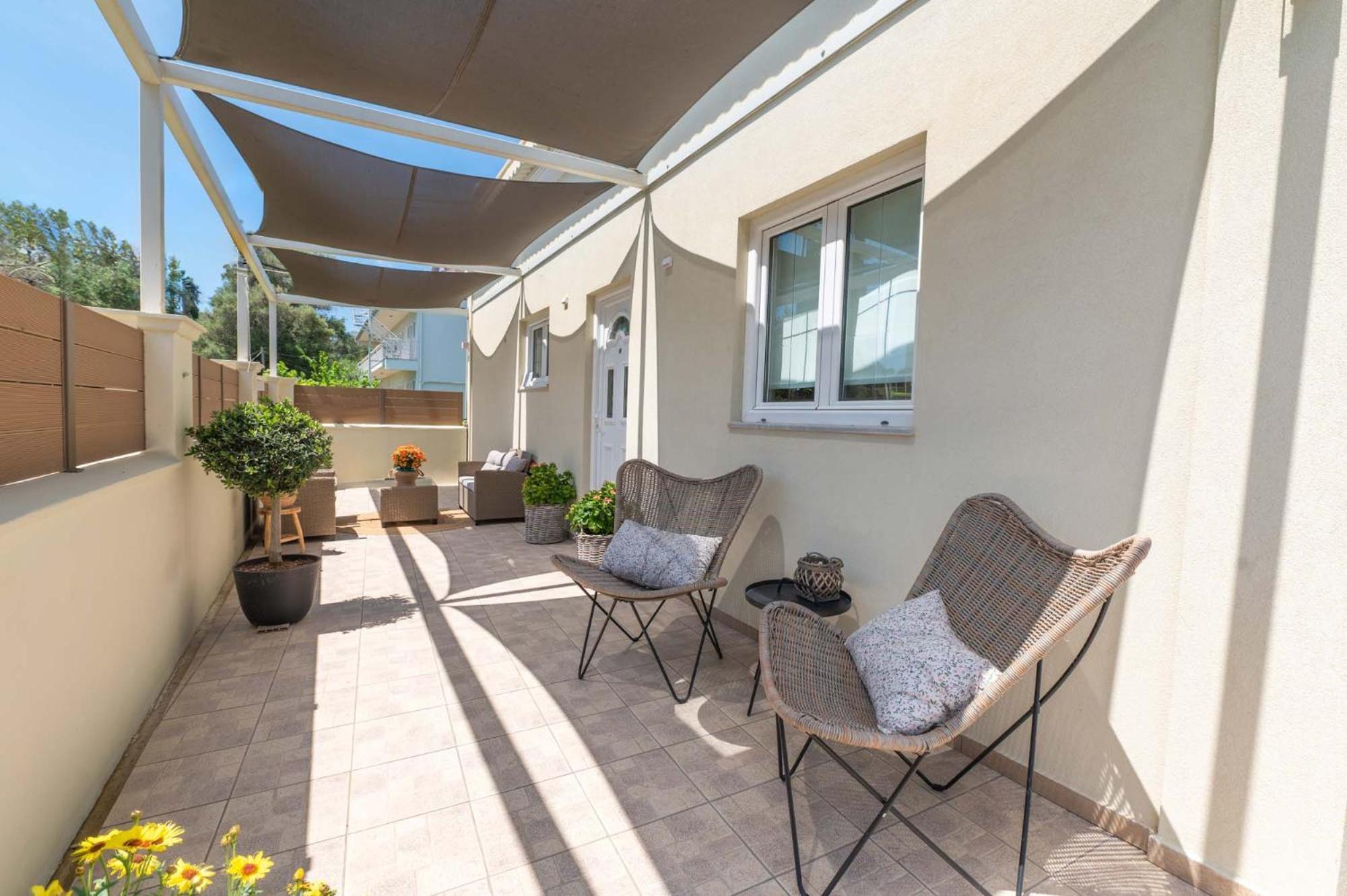 Korina Apart Hotel Kavos Ngoại thất bức ảnh