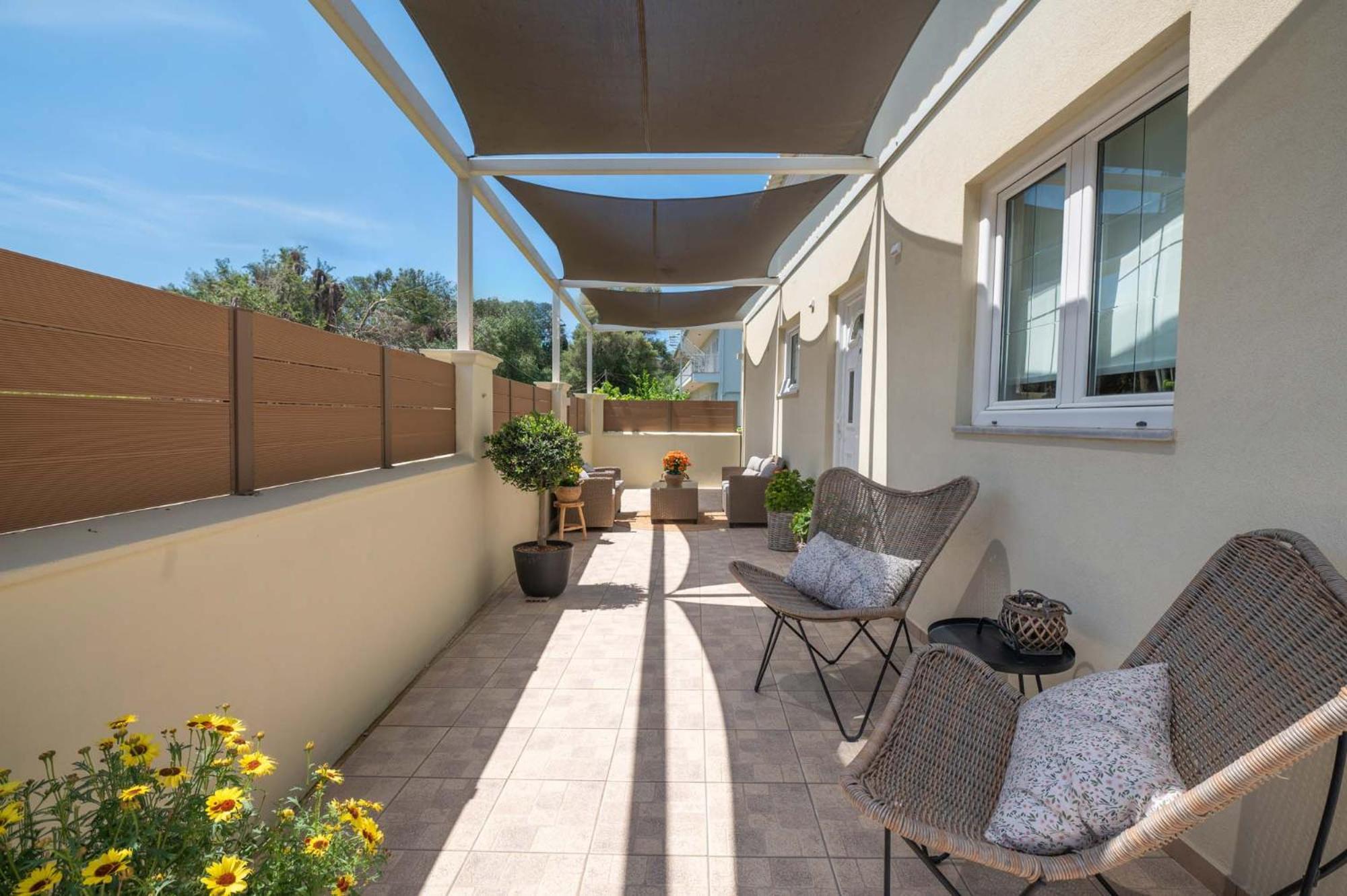 Korina Apart Hotel Kavos Ngoại thất bức ảnh