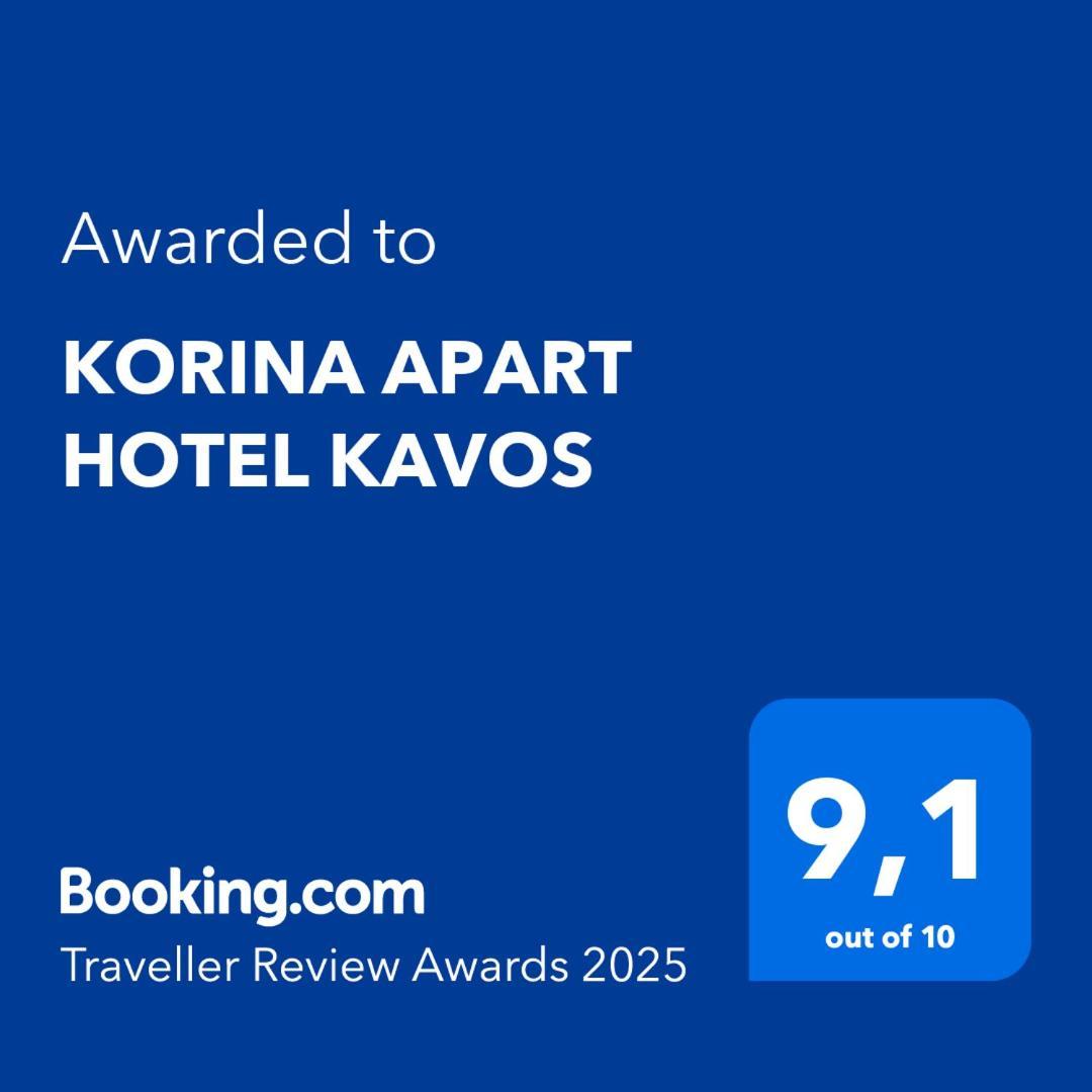 Korina Apart Hotel Kavos Ngoại thất bức ảnh
